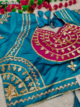 KcPc New Gaji Silk Designer With Gota Patti Work Blouse PRD