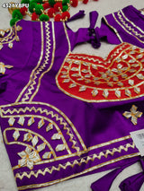 KcPc New Gaji Silk Blouse with Designer Gota Patti Work Blouse PRD