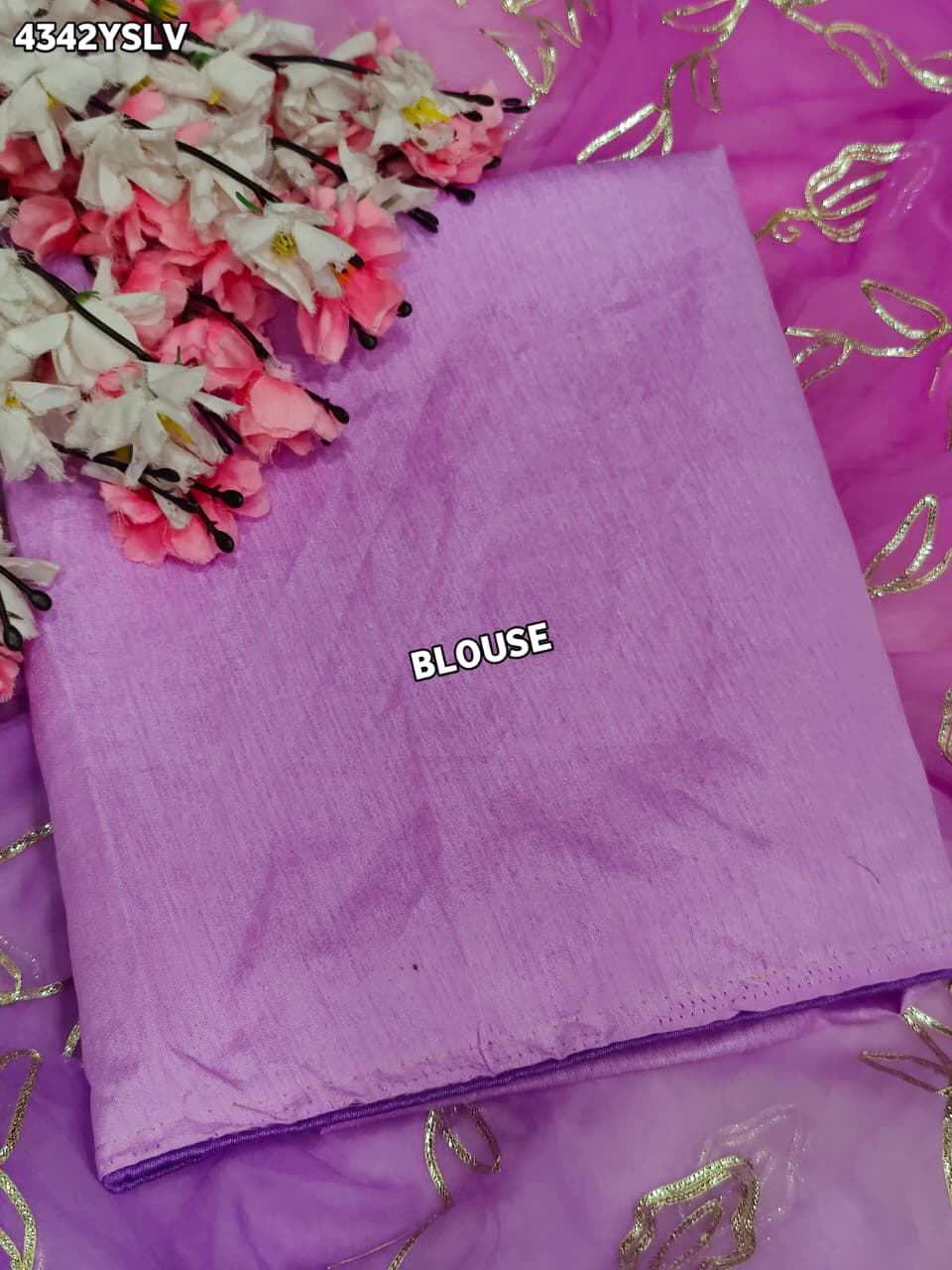 Buy Chiffon Saree With Gota Patti Work KcPc