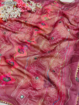 KcPc New Premium Kalamkari Style Cotton Saree for Elegant Casual Wear