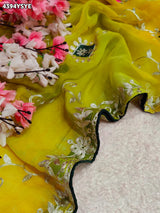 KcPc New Premium Chiffon Saree with Graceful Ethnic Style and Elegant Detailing