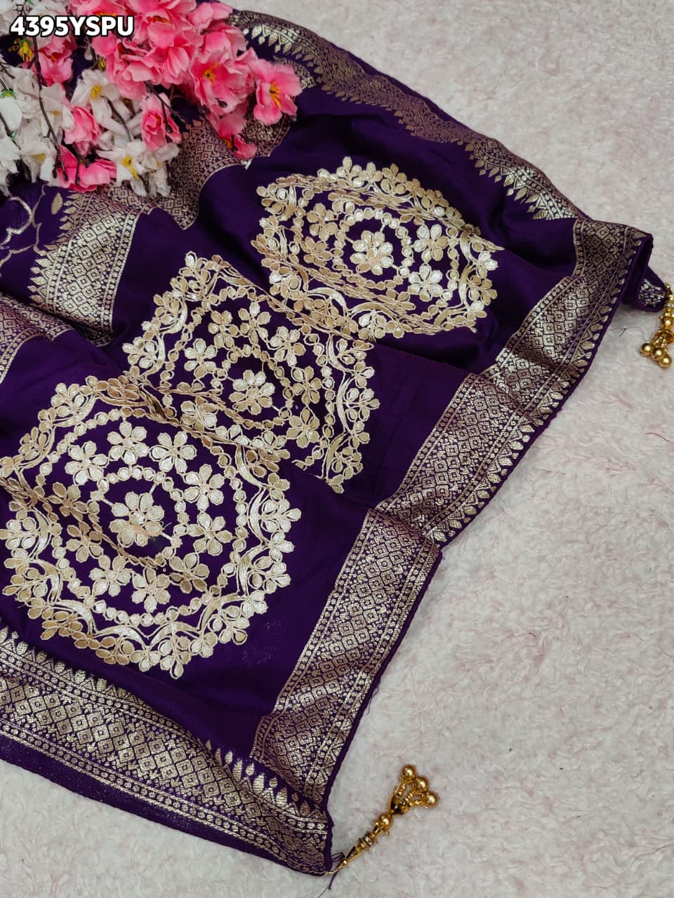 KcPc New Luxury Modal Silk Saree with Traditional Banarasi Elegance