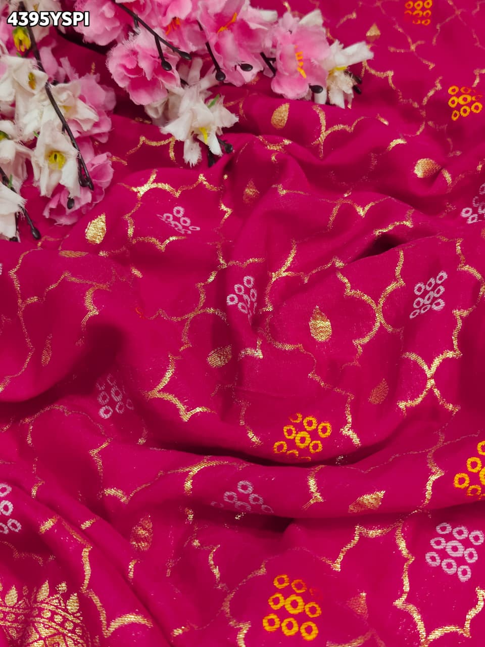 KcPc New Premium Banarasi Style Modal Silk Saree for Festive Wear