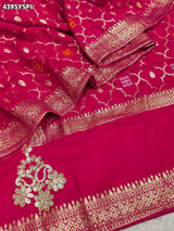 KcPc New Premium Banarasi Style Modal Silk Saree for Festive Wear