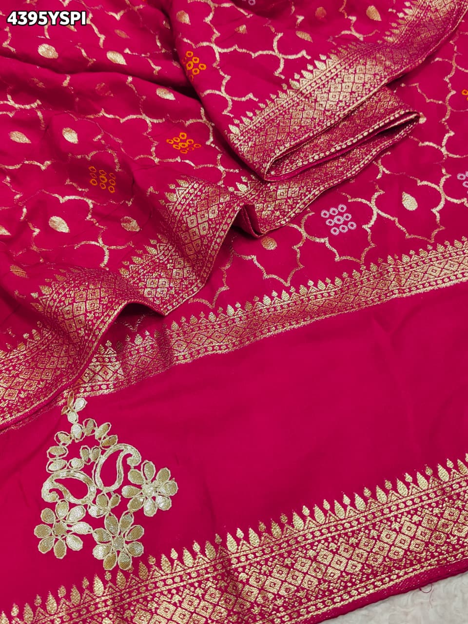 KcPc New Premium Banarasi Style Modal Silk Saree for Festive Wear