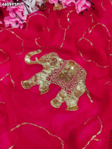 KcPc New Beautiful Designer Chiffon Saree with Timeless Festive EleganceDWA