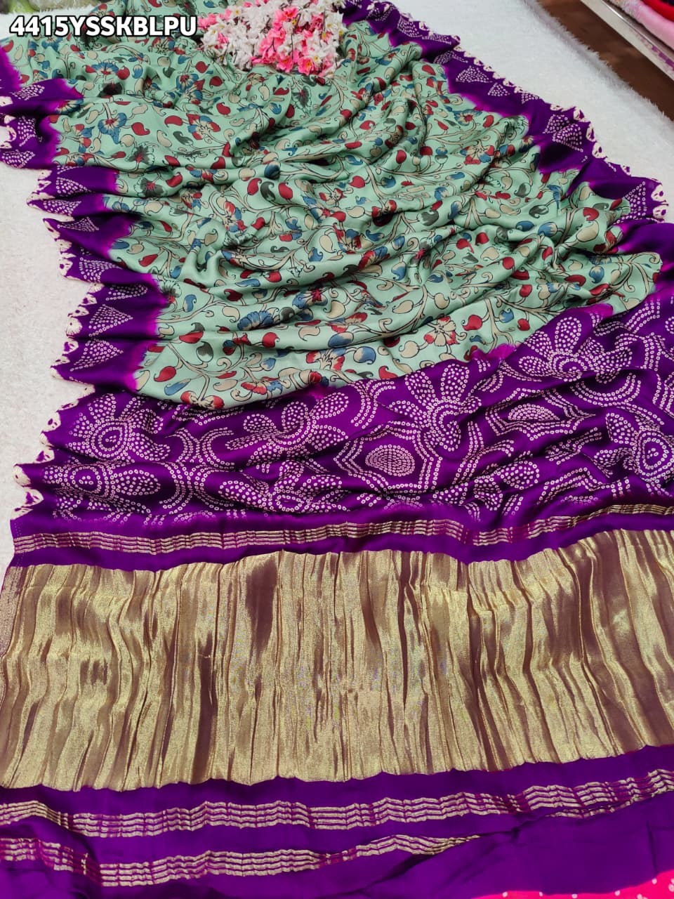 KcPc Royal Festive Wear Saree Crafted in Soft Gaji Silk Fabric SAM
