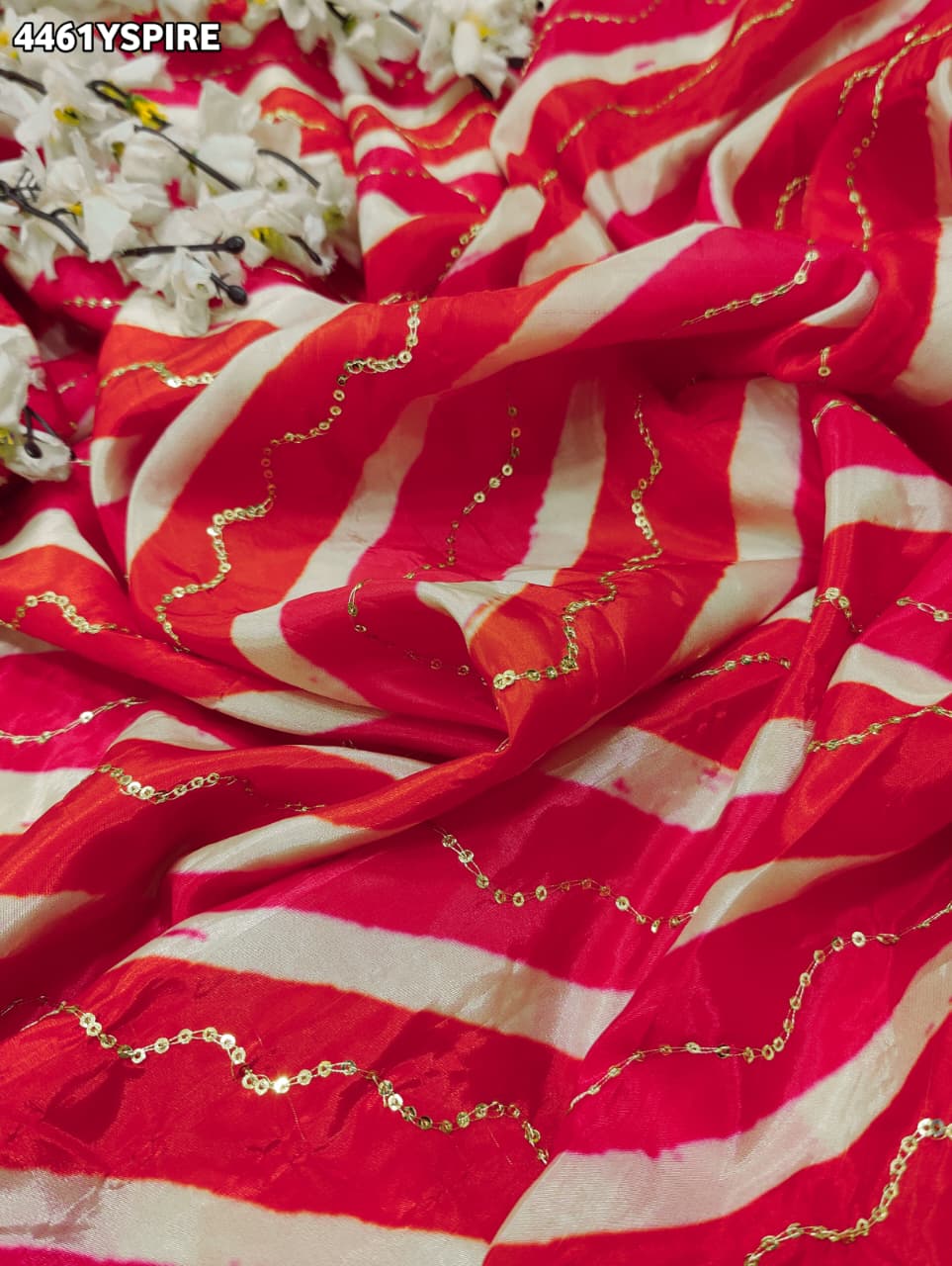 KcPc Luxury Silk Saree with Elegant Tari Embellishment Finish