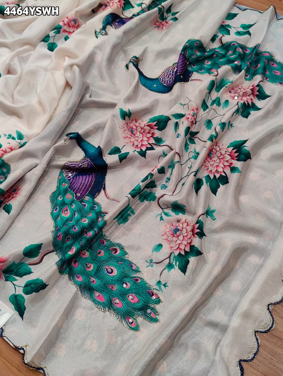 KcPc Beautiful Crepe Silk Saree with Luxury Traditional Appeal