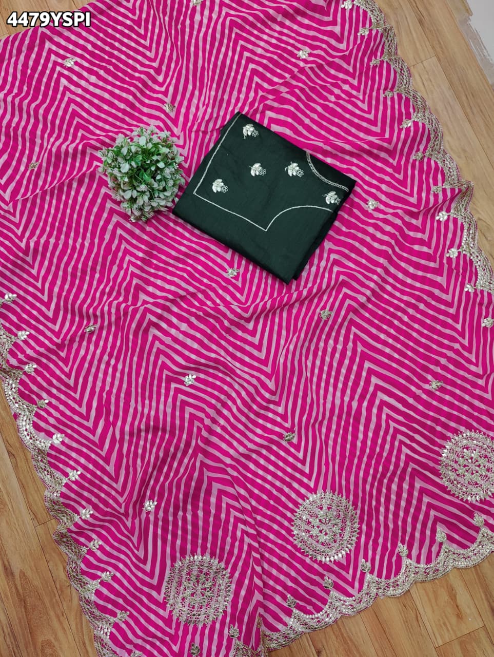 KcPc Royal Festive Wear Saree Crafted in Soft Georgette Fabric PDM