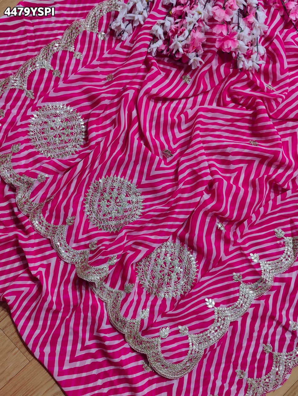 KcPc Royal Festive Wear Saree Crafted in Soft Georgette Fabric PDM