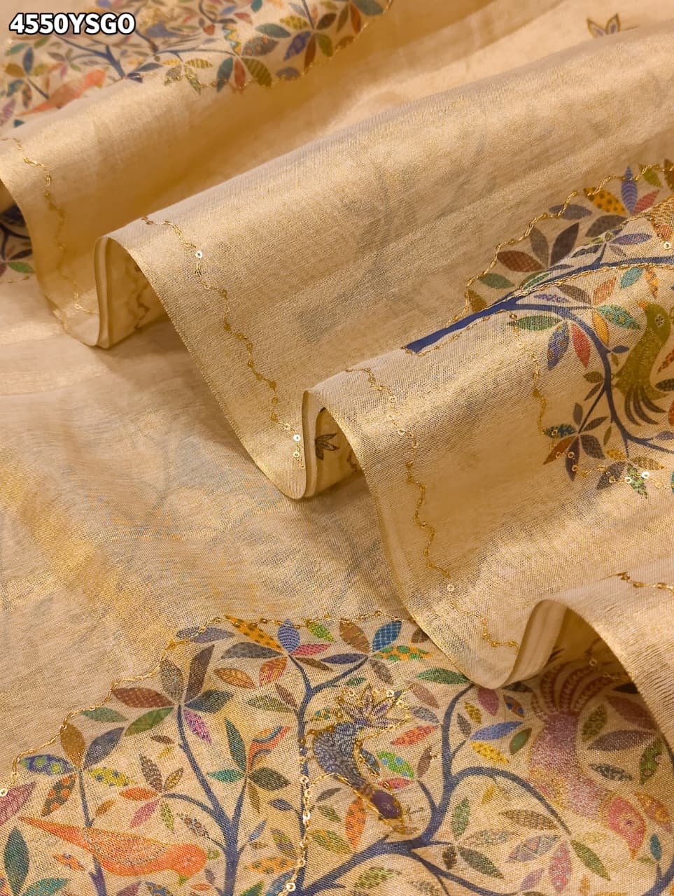 KcPc New Premium Saree Collection with Artistic Kalamkari StyleGAN