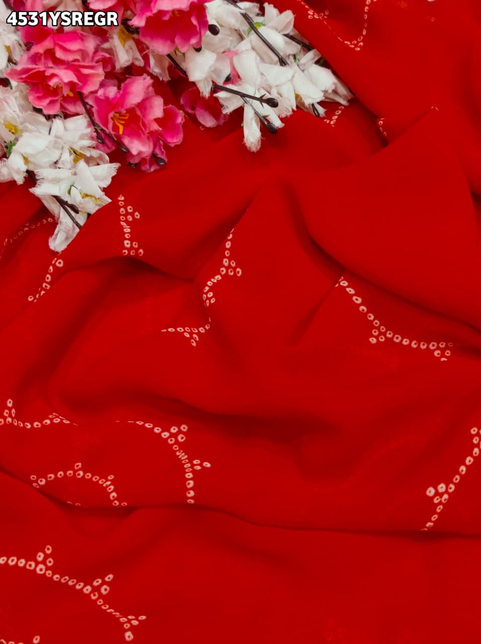 KcPc New Royal Bandhani Sarees with Festive Charm SANJU