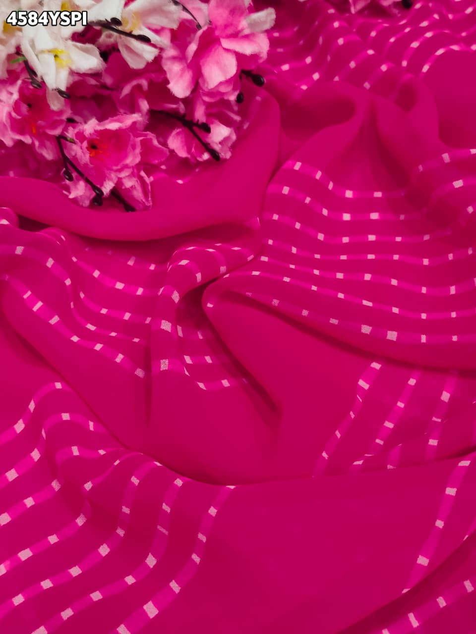 KcPc Premium Gotapatti Work Leheriya Sarees CollectionSWA