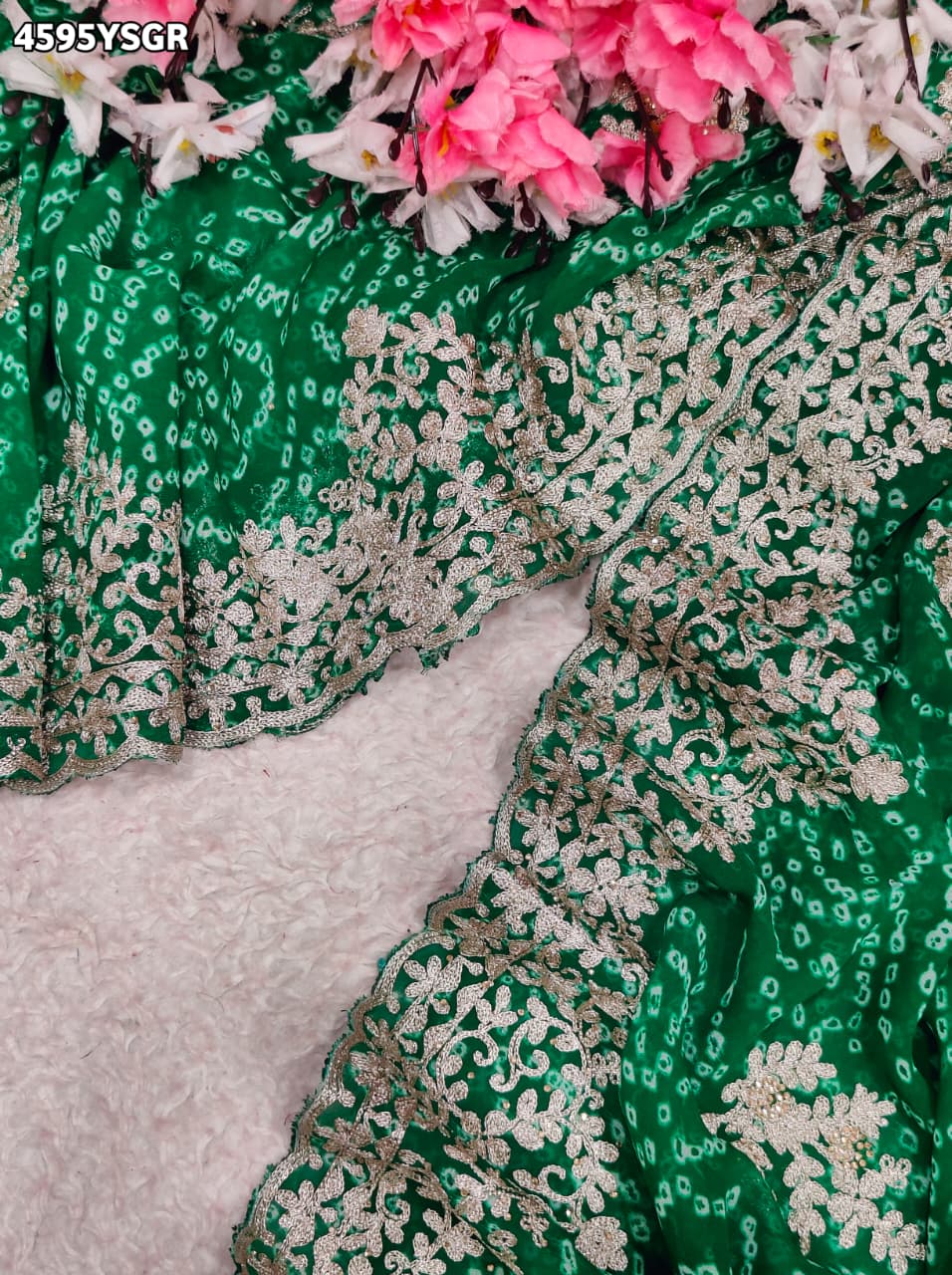 KcPc Beautiful Bandhani Sarees for Every Celebration SANJU