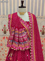 KcPc Premium Printed Crepe Silk Lehengas Designed with Elegant for Festive WearBHUTA