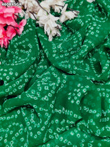 KcPc Premium Bandhani Georgette Saree for Festive WearBAL