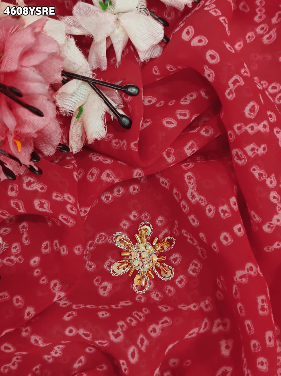 KcPc Traditional Bandhani Sarees for Festive CelebrationsBAL