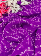 KcPc Luxury Georgette Sarees with Blouse BAL