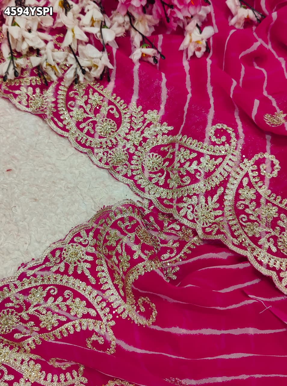 KcPc Traditional Elegance with Our Leheriya Saree Collection SANJU