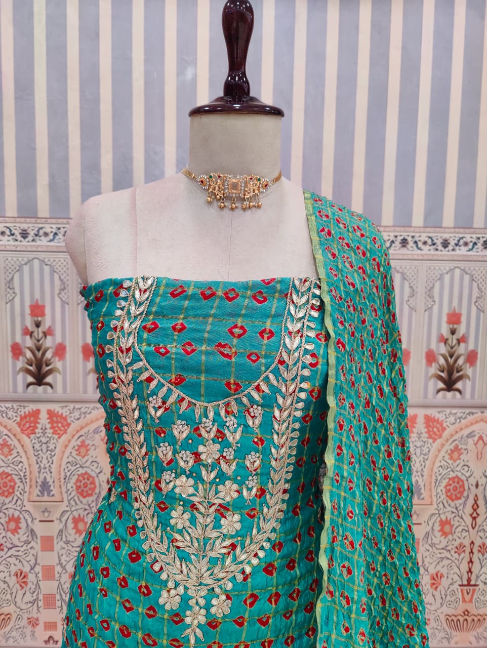 KcPc Traditional Bandhani Suit Collection KML