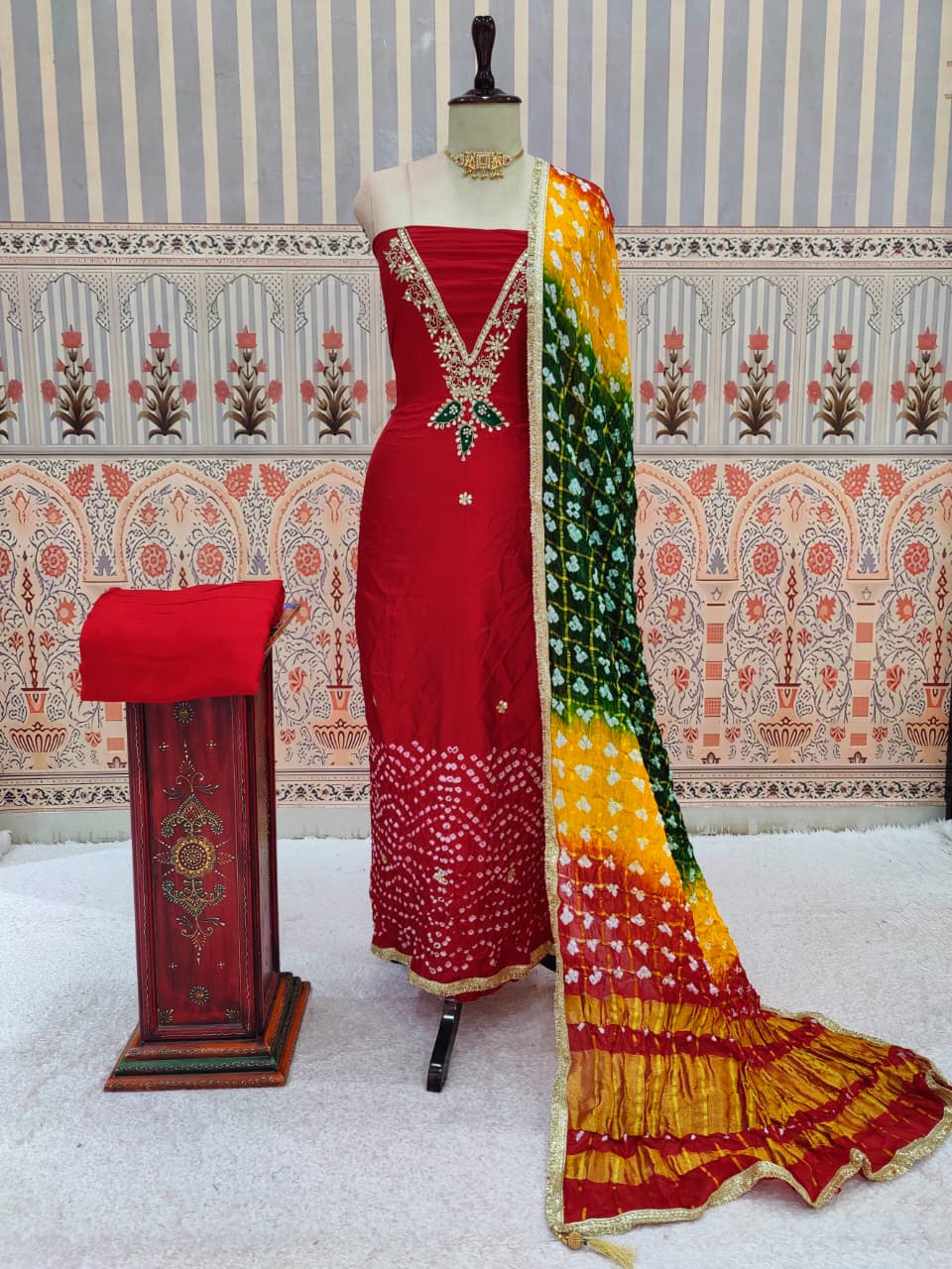KcPc Traditional Elegance in Modal Silk Suit CollectionKML