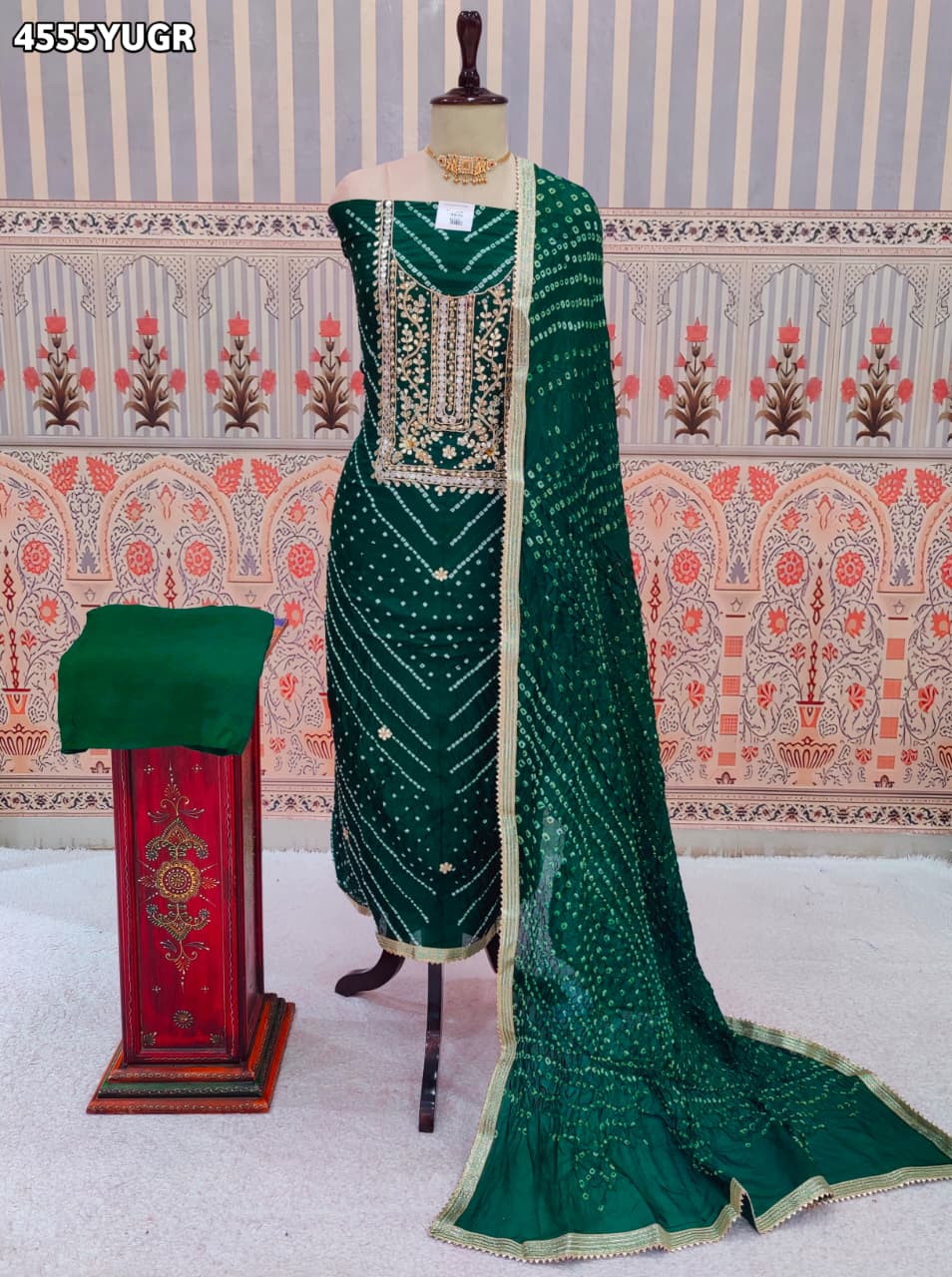 KcPc Exclusive Modal Silk Bandhani Suit CollectionKML