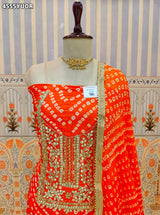 KcPc Royal Modal Silk Bandhani Suit Sets KML