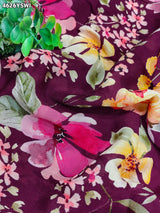 KcPc PremiumPure ChiffonPrinted Saree CollectionOPS