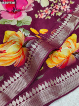 KcPc PremiumPure ChiffonPrinted Saree CollectionOPS