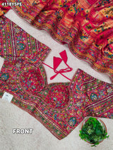 KcPc Luxury Banarasi Designer Saree with Heavy Embroidery WorkRB