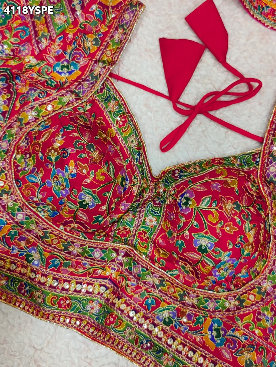KcPc Luxury Banarasi Designer Saree with Heavy Embroidery WorkRB
