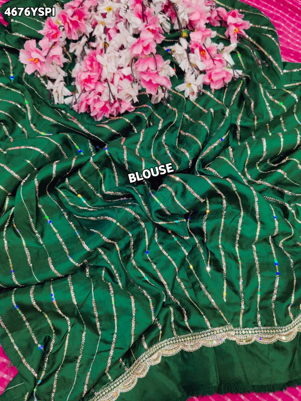 KcPc Designer Georgette Sarees with Embroidery Work GAS