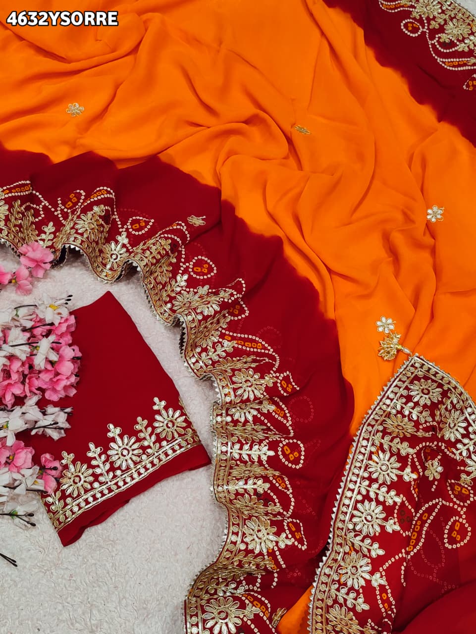 KcPc Luxury Georgette Sarees for Festive Wear NPR