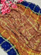 KcPc New Gaji Silk Bandhani Saree Collection NAV