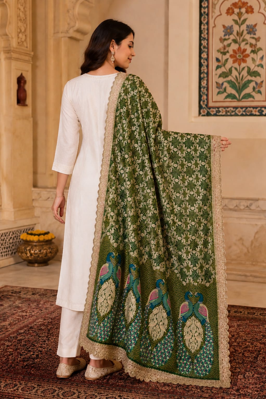 KcPc Premium Khaddi Georgette Banarasi DupattaTUF
