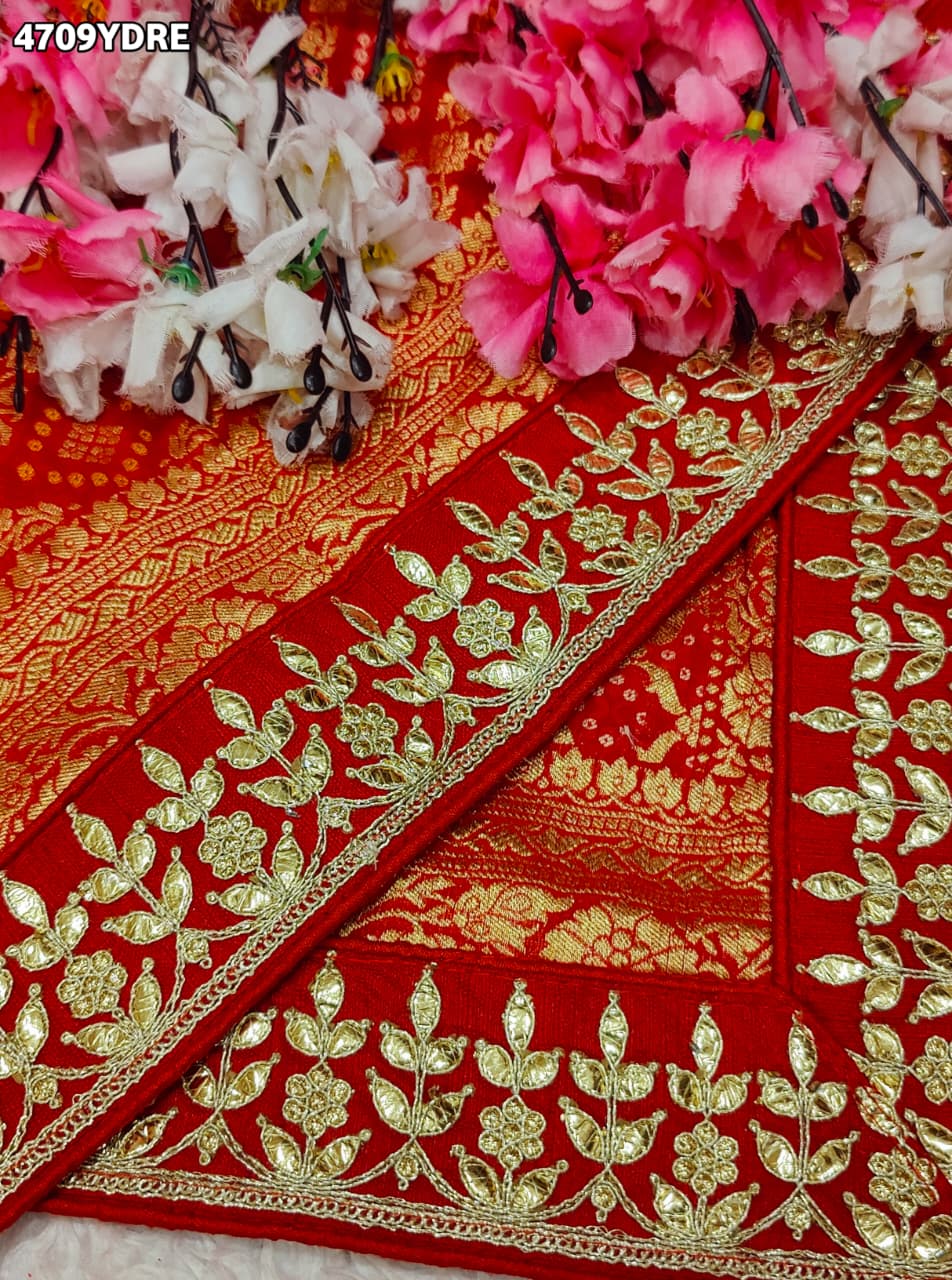 KcPc Royal Khaddi Georgette Embroidered Banarasi DupattaSAS