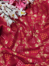 KcPc Premium Ethnic Khaddi Georgette Banarasi Style Dupatta SAS