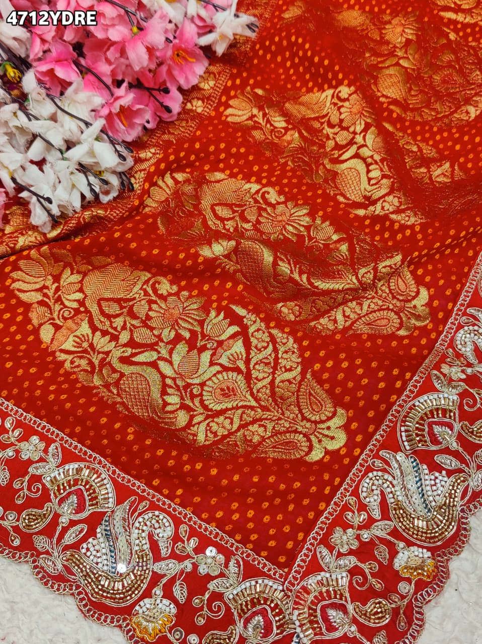KcPc Khaddi Georgette Meenakari Style Wth Embroidery Work DupattaTUF