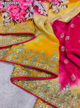 KcPc Luxury Banarasi Tissue Sarees with Gotapatti Work