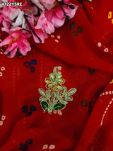 KcPc Georgette Saree with Handcrafted Gotapatti Work KDN