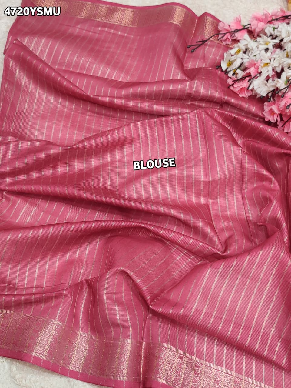 KcPc Premium Tissue Banarasi Festive Wear SareesGAN
