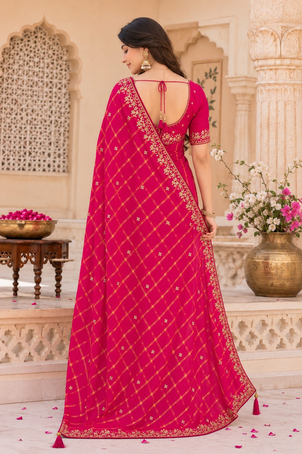 KcPc Premium Georgette Traditional Festive Wear SareesKGN