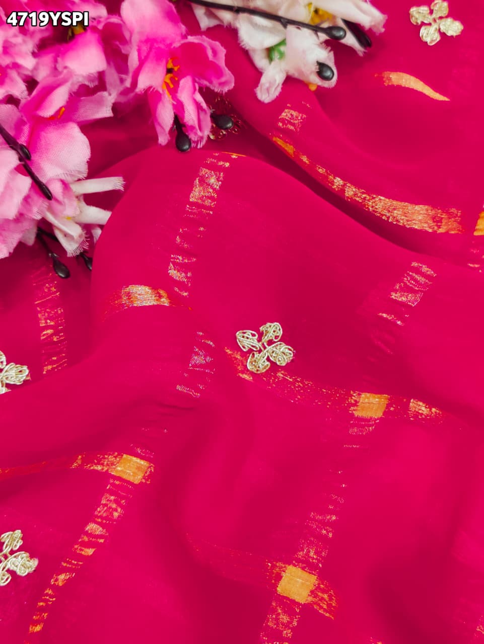 KcPc Premium Georgette Traditional Festive Wear SareesKGN