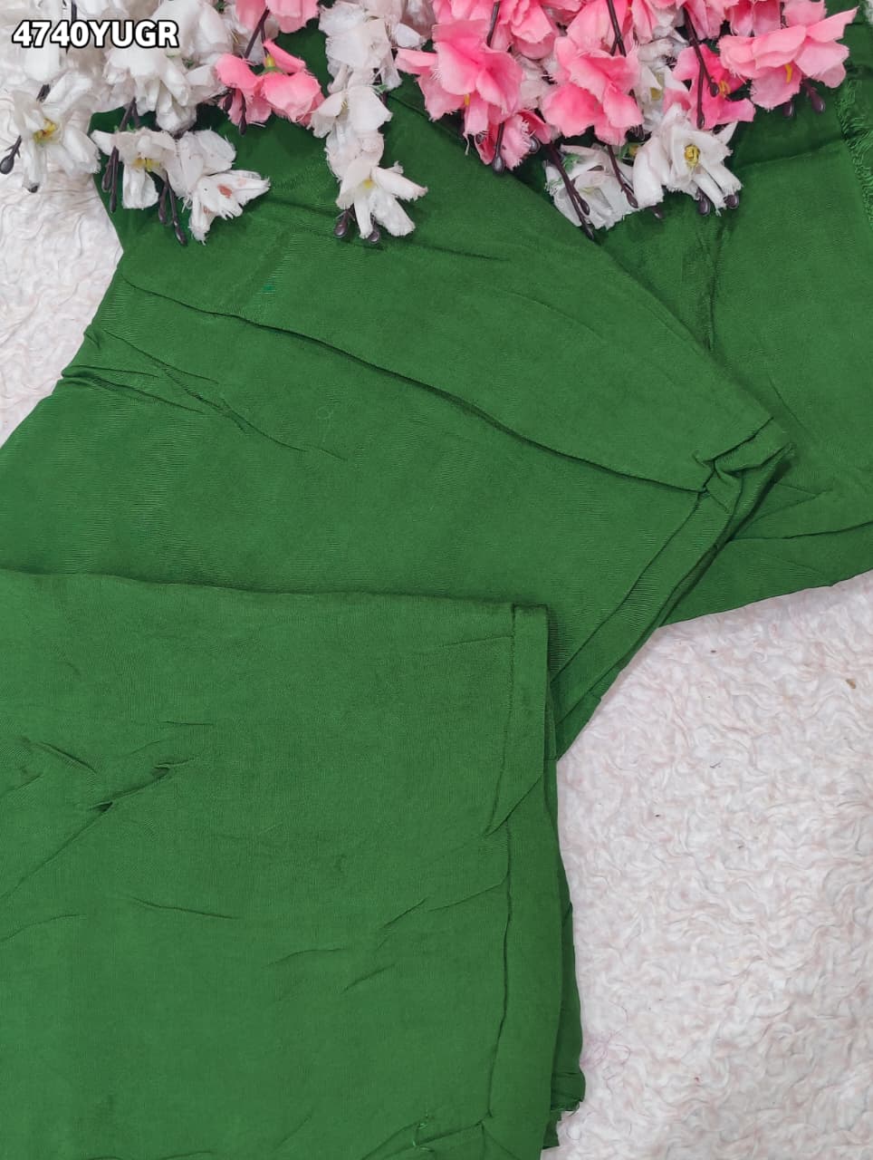 KcPc Traditional Gaji Silk Suit with Gotapatti EmbroideryJITEN