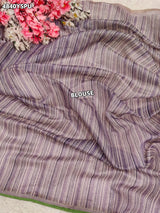 KcPc Premium Cotton Silk Kalamkari Saree with Stone WorkGAN