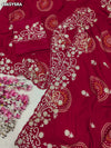 KcPc Premium Vichitra Silk Bandhani Saree with Peturn Work GAN
