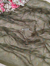 KcPc Traditional Leheriya Cotton Silk Saree with Designer Aari Tari WorkSTL