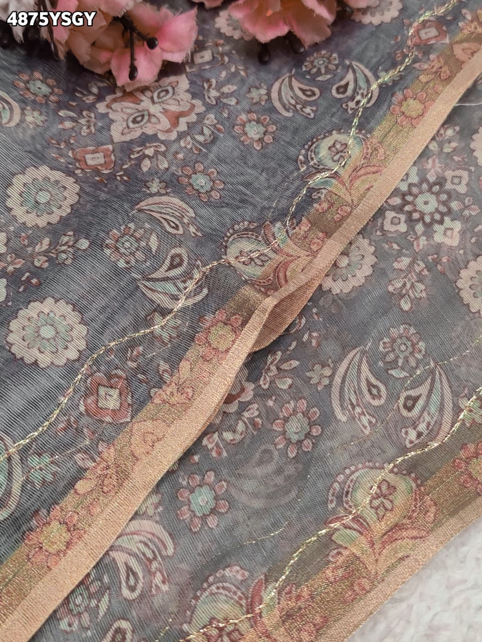 KcPc Premium Printed Cotton Silk Saree Collection for Women STL