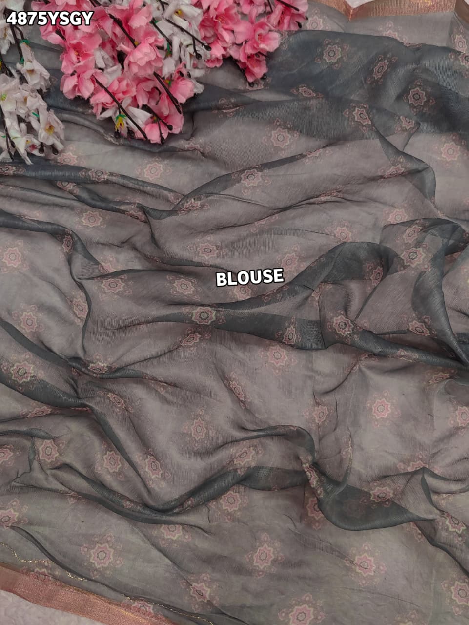 KcPc Premium Printed Cotton Silk Saree Collection for Women STL